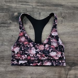 Lululemon Break Free Bra Peony Multi Floral Print Women's Size 6